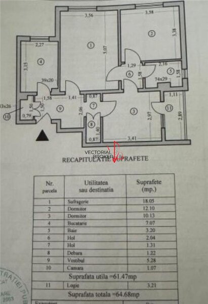 Titan Ambrozie Apartament 3 camere
